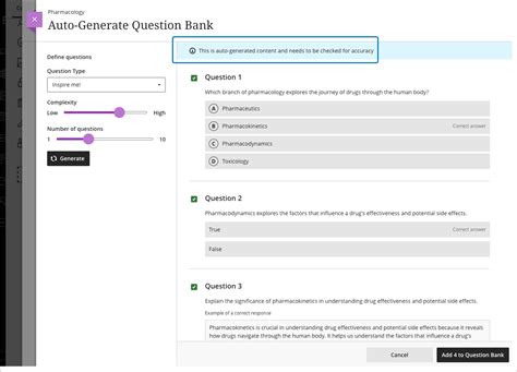 Article - AI Generated Test Questions...