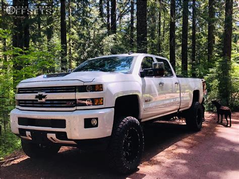 2018 Chevrolet Silverado 3500 HD Fuel Vandal Zone Suspension Lift 5 ...