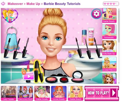 6 Best Barbie Dress up Fashion Games & Brabie Dress up Games for Girls