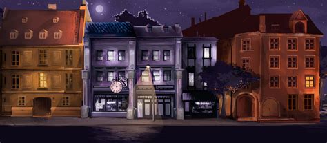 ArtStation - The City At Night | Animationb2B