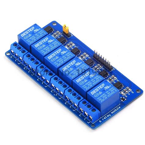 Aliexpress.com : Buy 1PCS 3.3V 6 Channel 3V Relay Module Optocoupler Isolation Low Level Trigger ...