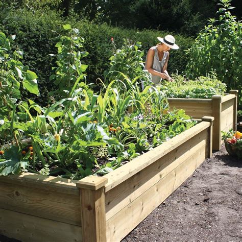 Superior Wooden Raised Bed Kits - Harrod Horticultural