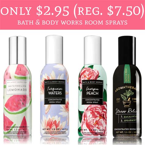 Today 4/25 Only - $2.95 (Regular $7.50) Bath & Body Works Room Spray - Deal Hunting Babe