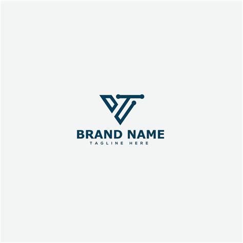 VT Logo Design Template Vector Graphic Branding Element. 11181915 ...