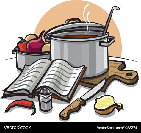 Cookbook Royalty Free Vector Image - VectorStock