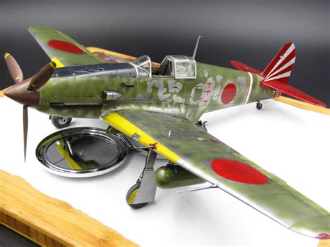 KAWASAKI Ki61-I Hei HIEN (Tony) 1/32 scale model, Hasegawa kit. - Ki-61 - iModeler