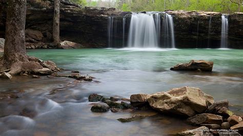 HD wallpaper: Ozark National Forest, Ozark Mountains, Arkansas, Waterfalls | Wallpaper Flare