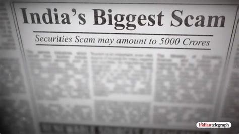 Harshad Mehta Scam 1992 - The Indian Telegraph