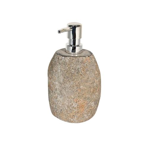 Stone Soap Dispenser | Soft grey – Zoco Home