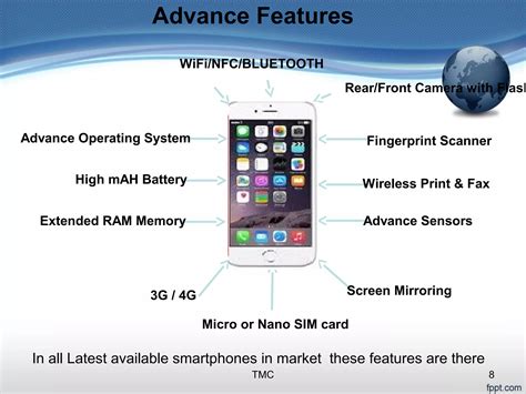 Smartphone and its features | PPT