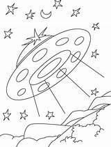 Universe Coloring Page sketch template