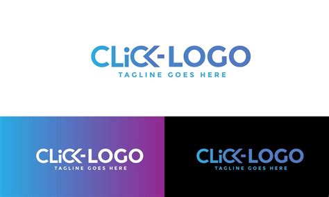 Premium Vector | Click Logo Design