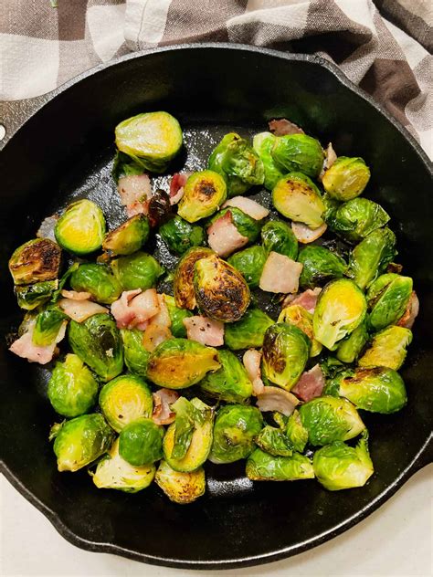 Roasted Brussels Sprouts with Bacon Recipe