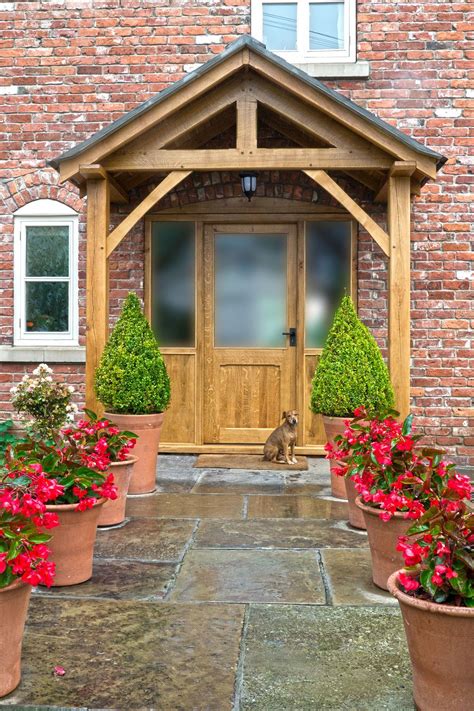 REDWOOD PORCH FRONT DOOR CANOPY HANDMADE IN SHROPSHIRE "WESTMINSTER" NOT OAK | eBay | Cottage ...