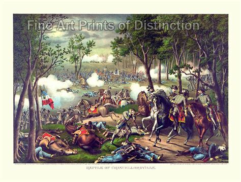 Battle Of Chancellorsville Painting at PaintingValley.com | Explore collection of Battle Of ...