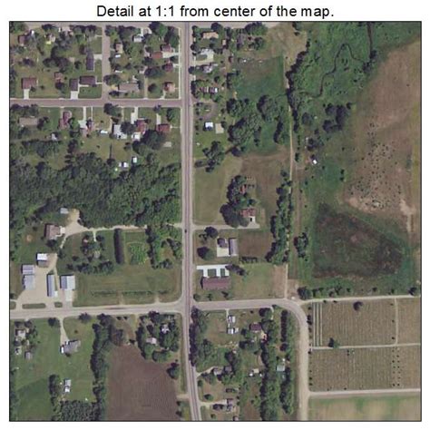 Aerial Photography Map of Browerville, MN Minnesota