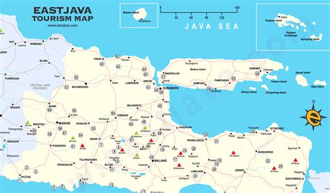 Surabaya Map - Indonesia