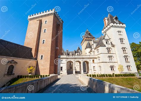 Chateau De Pau Castle, France Stock Photo - Image of cityscape, tower: 137139668