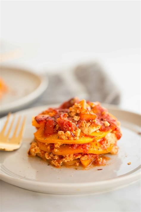 Inspiralized: Butternut Squash Vegan Tofu Lasagna