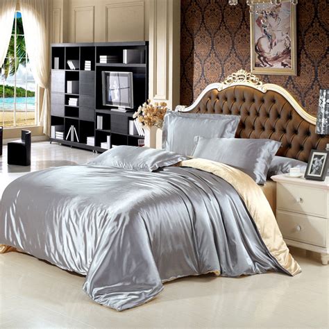 arrive imetated silk bedding set home textile bed linen set clothing o