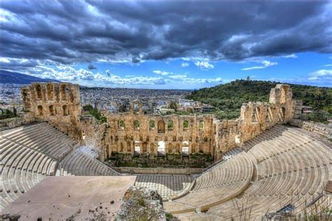 Odeon Herodion Theater Athens 2004 Olympic Pin - Athens 2004