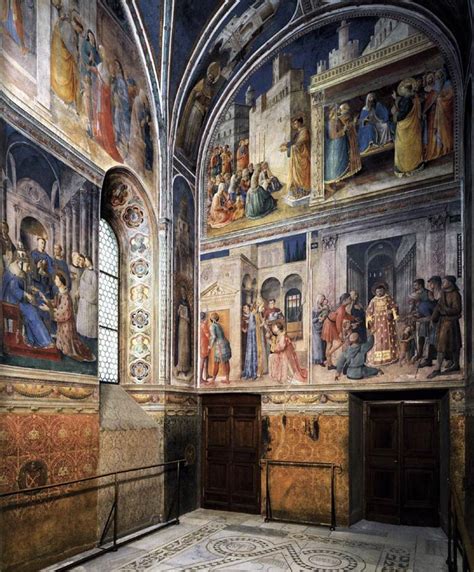 Fra Angelico | Frescoes in the Cappella Niccolina of the Palazzi ...