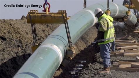 Enbridge Line 3 Replacement Project Breaks Ground in Minnesota - YouTube