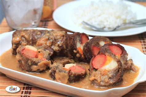 Beef Morcon Recipe - Pinoy Recipe at iba pa