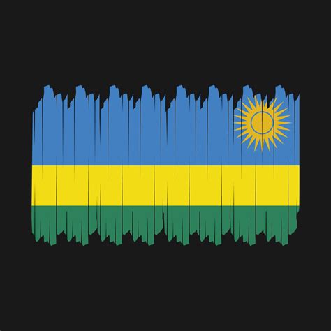 Rwanda Flag Brush Vector 20072829 Vector Art at Vecteezy