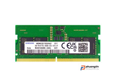 Ram Laptop DDR5 8GB Bus 4800MHz | Phương Tín Laptop