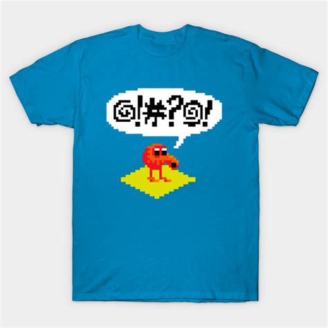 Pixel Q*Bert - Qbert - T-Shirt | TeePublic