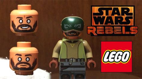 Custom Lego Star Wars Rebels Kanan Jarrus Minifigure Building Toys ...