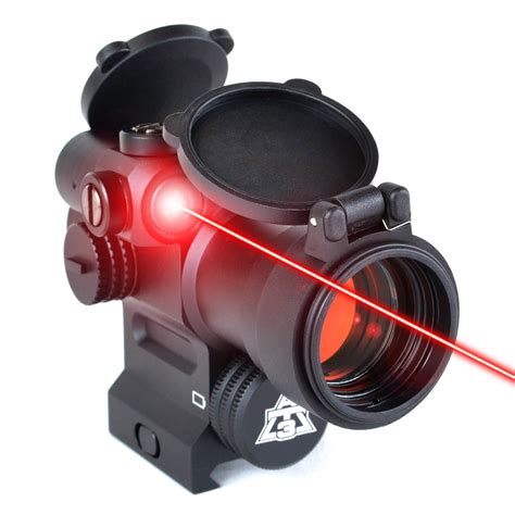 AT3™ LEOS Red Dot Sight w/ Integrated Laser & Riser | AT3 Tactical