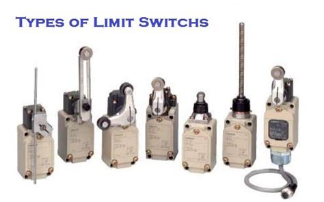 Types of Limit Switches and Advantage, Disadvantage - EXCEL