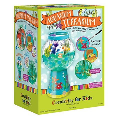 Creativity for Kids Aquarium Terrarium Craft Kit - Craft And Grow With Water Beads | Kids ...