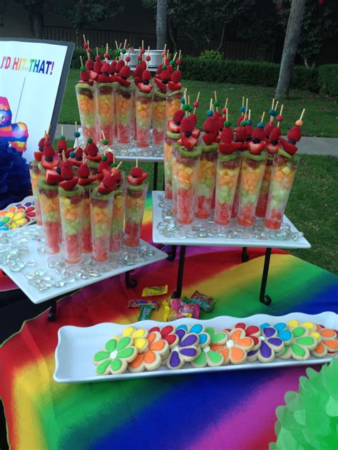 Fruit Cup | Fruit party, Fruit birthday, Fruit birthday party