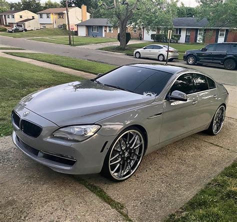 @bombwhips posted on their Instagram profile: “🐘🐘🐘 Nardo Grey Gran Coupe on 24” Forgis ...