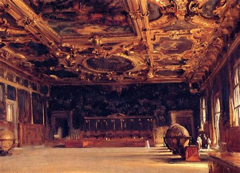 Interior of the Doge's Palace, 1898 - John Singer Sargent - WikiArt.org