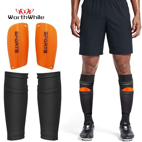 Bundle of Soccer Professional Shinguards Sleeves Socks Protective Gear