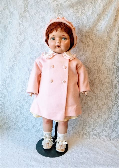 No Reserves Peggy-Joyce Haunted Doll ~ HUGE 26 Composition Baby Doll ...