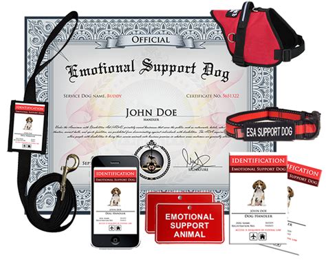 Emotional Support Dog Deluxe Kit » US Dog Registry