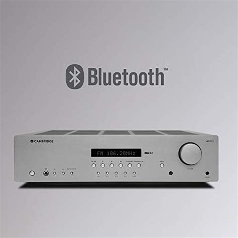 Cambridge Audio AXR85 85 Watt Stereo Receiver with Bluetooth | Built-in Phono, 3.5mm Input, AM ...