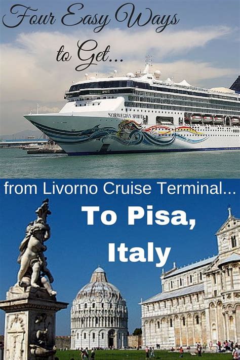 Getting from Livorno to Pisa - Port of Livorno to Leaning Tower