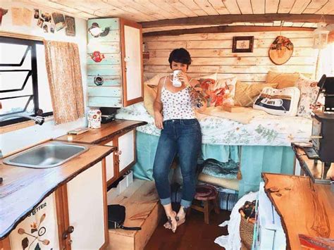 Single Mom Transforms Step Van Into Gorgeous Rv The Wayward Home