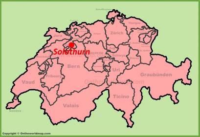 Solothurn Map | Switzerland | Discover Solothurn with Detailed Maps