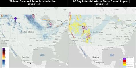 US Major Winter Storm Causes Extreme Temperature Drops