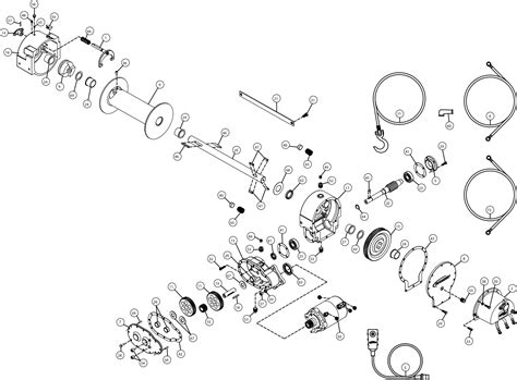 Ramsey Winch Electric RE8000 Parts