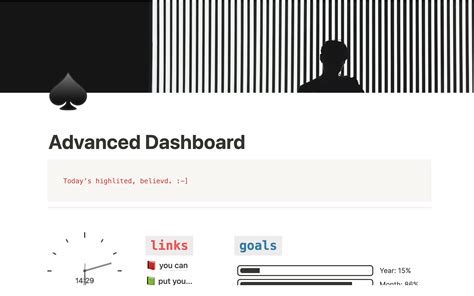 Advanced Dashboard | Notion Template