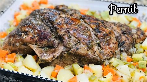 Receta de Pernil de cerdo NAVIDEÑO super suave y jugoso al horno ...