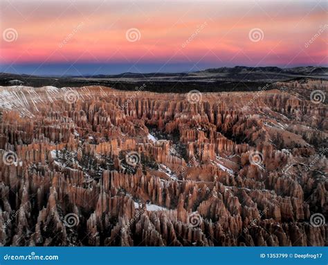 Bryce Canyon Winter Sunrise #2 Stock Image - Image of hoodoo, infertile: 1353799